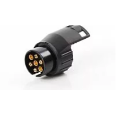 Адаптер (переходник) AvtoS для фаркопа 13х7 контактов (пластик). Артикул Z3-09