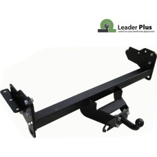 Фаркоп Лидер-Плюс для Nissan Navara Double Cab D40 (со ступенькой) 2005-2015. Фланцевое крепление. Артикул N107-F