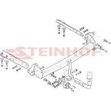 Фаркоп Steinhof для Subaru Forester V 2018-2025. Артикул S-430