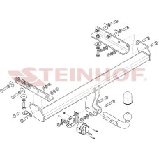 Фаркоп Steinhof для Subaru Outback BT 2021-2025. Артикул S-435