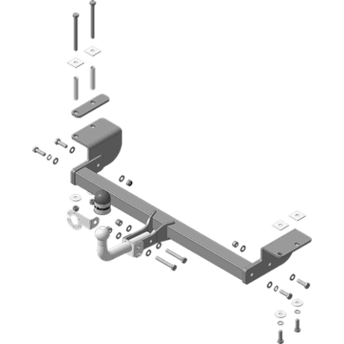Фаркоп Мотодор для Lifan X70 2017-2025. Артикул 94702-A
