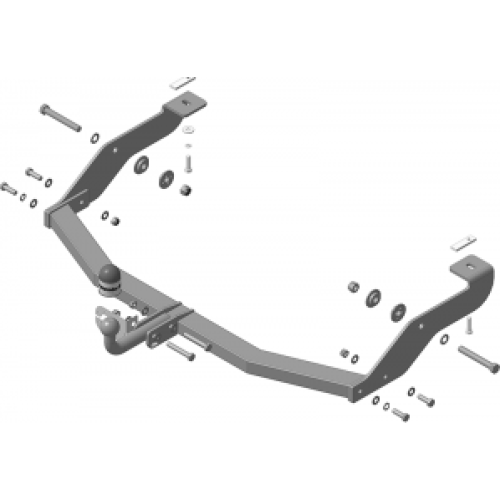 Фаркоп Мотодор для Lifan Myway 2016-2025. Артикул 94701-A