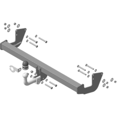 Фаркоп Мотодор для Mercedes-Benz V-Класс W447 2014-2025. Артикул 91204-A