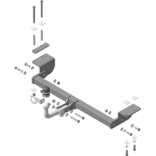 Фаркоп Мотодор для Lifan X60 2011-2025. Артикул 94702-A