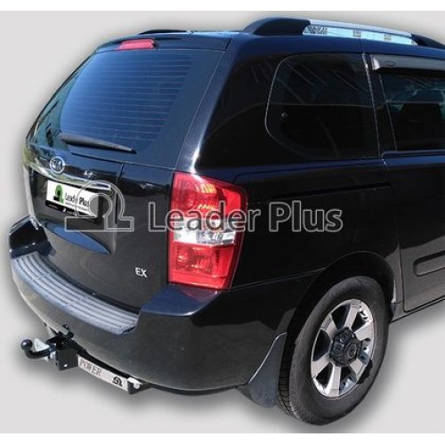 Фаркоп Лидер-Плюс с металлич. пластиной для Kia Carnival II 2006-2014. Фланцевое крепление. Артикул K128-F(N) Фаркоп Лидер-Плюс с металлич. пластиной для Kia Carnival II 2006-2014. Фланцевое крепление. Артикул K128-F(N)