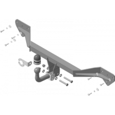 Фаркоп Мотодор для Toyota Prius C 2011-2025. Артикул 92519-A