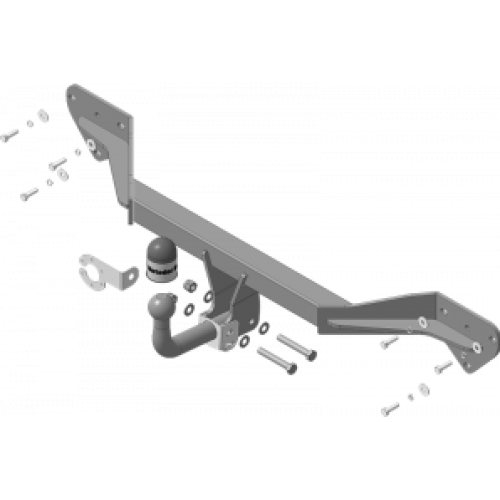 Фаркоп Мотодор для Toyota Prius C 2011-2025. Артикул 92519-A Фаркоп Мотодор для Toyota Prius C 2011-2025. Артикул 92519-A