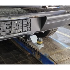 Фаркоп Мотодор под американский квадрат для Tank 700 2024-2025 с оцинк. шаром. Артикул 93122-E