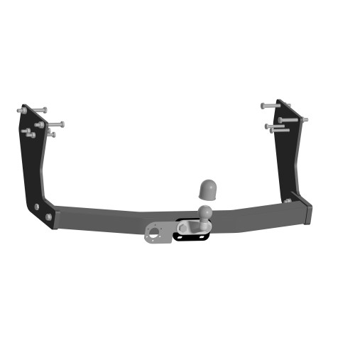 Фаркоп Oris (ранее Bosal) для Sollers Atlant короткая база 2022-2025. Фланцевое крепление. Артикул 5619-F