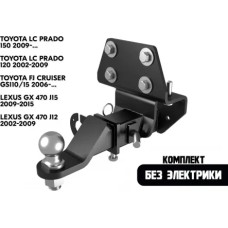 Фаркоп FarkopRos под американский квадрат для Lexus GX 460 2009-2013. Артикул T23.01E