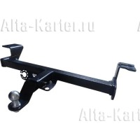 Фаркоп Bizon для Mitsubishi L200 удлиненный IV 1-й рестайлинг 2013-2015. Быстросъемный крюк. Артикул FA 0857-E