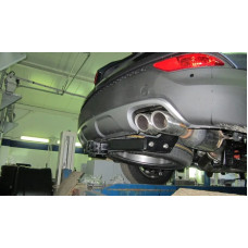 Фаркоп Bizon для Hyundai Santa Fe III 2012-2017. Быстросъемный крюк. Артикул FA 0724-E