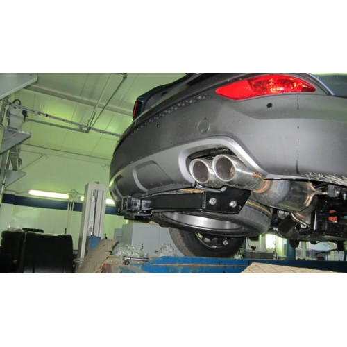 Фаркоп Bizon для Hyundai Santa Fe III 2012-2017. Быстросъемный крюк. Артикул FA 0724-E