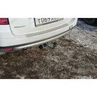 Фаркоп Tavials (Лидер-Плюс) для Renault Duster 2/4WD 2010-2015. Артикул R115-BA