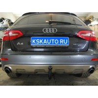 Фаркоп Imiola для Audi A4 B8 седан, универсал (искл. S-Line) 2008-2015. Быстросъемный крюк. Артикул A.A14