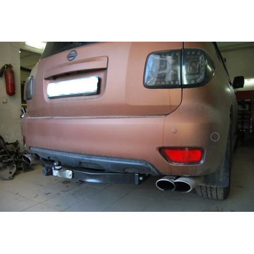 Фаркоп Imiola для Nissan Patrol Y62 2010-2020. Фланцевое крепление. Артикул N.040 Фаркоп Imiola для Nissan Patrol Y62 2010-2020. Фланцевое крепление. Артикул N.040