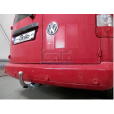 Фаркоп Galia оцинкованный для Volkswagen Caddy (вкл. Maxi, 4WD) 2004-2020. Быстросъемный крюк. Артикул V067C
