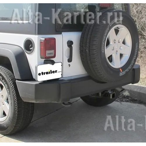 Балка Draw-Tite под амер. фаркоп (с адаптером) для Jeep Wrangler JK 2007-2018. Артикул 75515