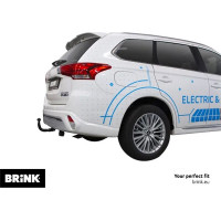 Фаркоп Brink (Thule) для Mitsubishi Outlander 4х4 рестайлинг 2019-2020. Артикул 606300