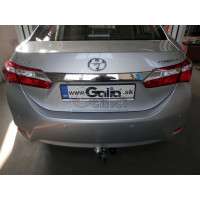 Фаркоп Galia оцинкованный для Toyota Corolla E180/E170 седан 2013-2019. Быстросъемный крюк. Артикул T064C