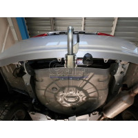 Фаркоп Galia оцинкованный для Toyota Corolla E180/E170 седан 2013-2019. Быстросъемный крюк. Артикул T064C