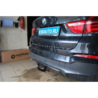 Фаркоп Westfalia с электрикой для BMW X3 F25 (включая M-Sport) рестайлинг 2014-2017. Быстросъемный крюк. Артикул 303404900113