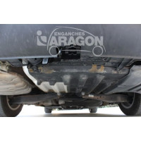 Фаркоп Aragon (быстросъемный крюк, вертикальное крепление) для Volkswagen Passat B6 седан, универсал (вкл. 4x4) 2005-2010.. Артикул E6702DV