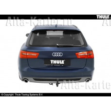 Фаркоп Brink (Thule) для Audi A7 Sportback (вкл. Quattro, S-Line) 2011-2014. Быстросъемный крюк. Артикул 589500