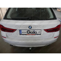 Фаркоп Galia оцинкованный для BMW 5 G30, G31 2016-2020. Быстросъемный крюк. Артикул B024C