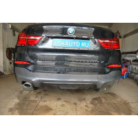 Фаркоп Westfalia для BMW X3 F25 (включая M-Sport) 2010-2014. Быстросъемный крюк. Артикул 303404600001