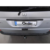 Фаркоп Galia оцинкованный для Mercedes-Benz V-Класс W639 RWD 2003-2014. Быстросъемный крюк. Артикул M108C