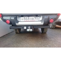 Фаркоп Imiola для Mitsubishi L200 III пикап 1996-2005. Фланцевое крепление. Артикул Y.009