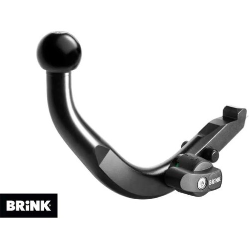 Фаркоп Brink (Thule) для Renault Logan II седан 2014-2020. Быстросъемный крюк. Артикул 577900