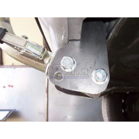 Фаркоп Galia оцинкованный для Hyundai i10 I 2008-2013. Быстросъемный крюк. Артикул H075C