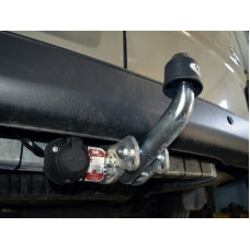 Фаркоп Galia оцинкованный для Ford Transit Custom 2012-2020. Артикул F124A
