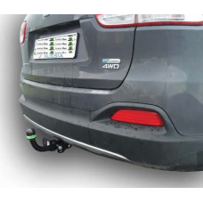 Фаркоп Лидер-Плюс для Hyundai Santa Fe III рестайлинг 2015-2018 дизель. Артикул K121-A