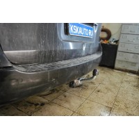 Фаркоп Galia оцинкованный для Hyundai H1 Grand Starex 2007-2020. Быстросъемный крюк. Артикул H077C