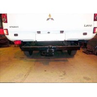 Фаркоп Baltex для Mitsubishi L200 IV (длинная база) 2009-2015. Фланцевое крепление. Артикул 14.2604.21
