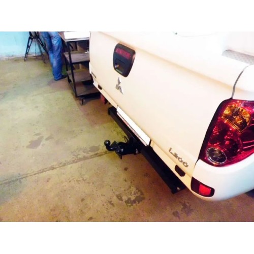 Фаркоп Baltex для Mitsubishi L200 IV (длинная база) 2009-2015. Фланцевое крепление. Артикул 14.2604.21