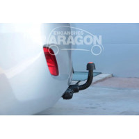 Фаркоп Aragon (быстросъемный крюк, горизонтальное крепление) для Hyundai i30 II хэтчбек 5-дв. 2011-2017. Артикул E2517AS