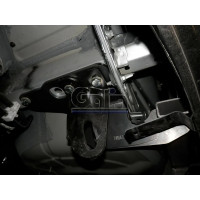 Фаркоп Galia оцинкованный для Toyota Auris II хэтчбек 2012-2020. Быстросъемный крюк. Артикул T056C
