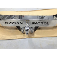 Фаркоп Baltex для Nissan Patrol Y62 2010-2020. (с декор. накладкой) Фланцевое крепление. Артикул 15.1900.08