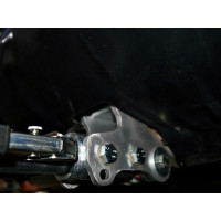 Фаркоп Galia оцинкованный для Honda CR-V III 2006-2012. Быстросъемный крюк. Артикул H074C