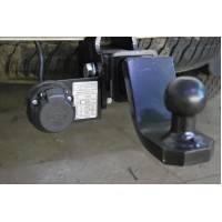 Фаркоп Imiola для Lexus LX 570 2008-2020. Быстросъемный крюк под квадрат. Артикул T.059