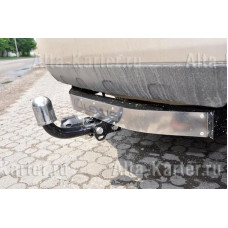 Фаркоп Bosal для Chevrolet TrailBlazer II 2013-2020 (с декор. пластиной) Фланцевое крепление. Артикул 5269-Flux