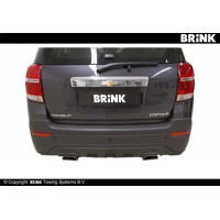 Фаркоп Brink (Thule) для Chevrolet Captiva C100/140 2013-2016. Быстросъемный крюк. Артикул 575700