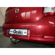 Фаркоп Galia оцинкованный для Renault Logan II седан 2014-2020. Быстросъемный крюк. Артикул D043C