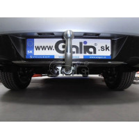 Фаркоп Galia оцинкованный для Peugeot 508 седан 2011-2020. Быстросъемный крюк. Артикул P043C