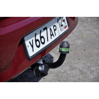 Фаркоп Лидер-Плюс для Renault Sandero II хэтчбек 2014-2020. Артикул R114-A