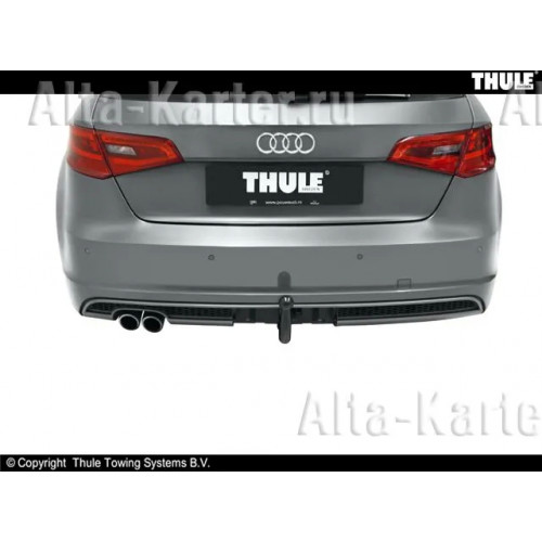 Фаркоп Brink (Thule) для Audi A3 8V кабриолет 3-дв. 2014-2020. Быстросъемный крюк. Артикул 583200